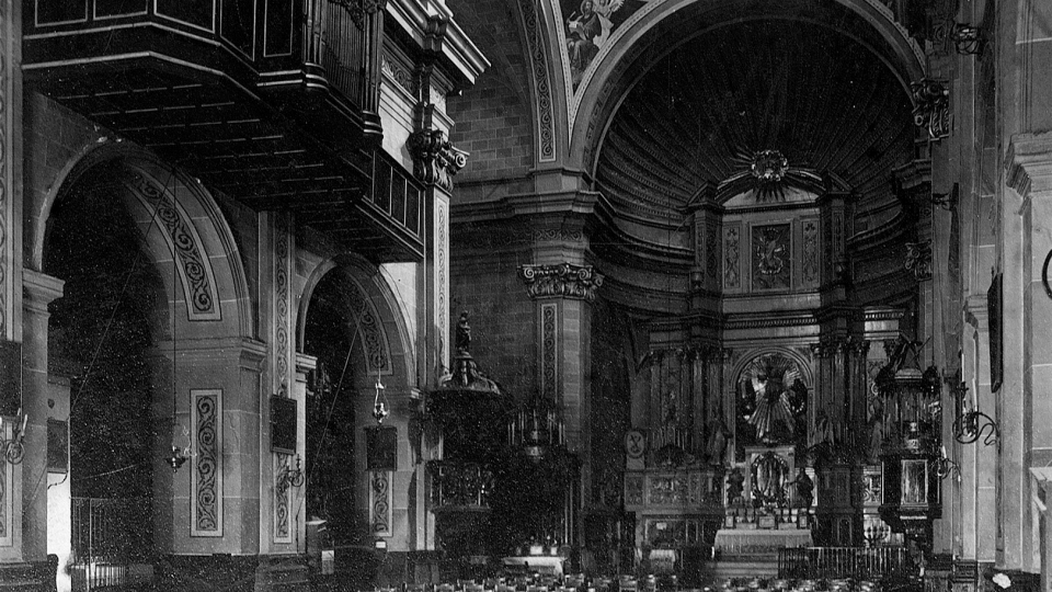 Pau Casals va traslladar l'orgue al Cor després de la seva restauració