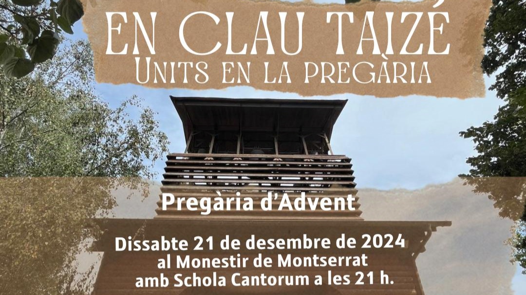 Pregària a Montserrat 2024