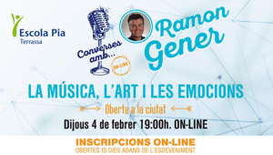 La música, l'art i les emocions, per Ramon Gener, a Terrassa