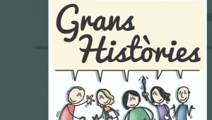 Presentació de 'Grans històries', de David García i Roser Rovira