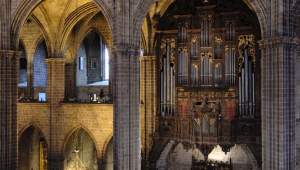 Concert de Víctor M. Baena a la Catedral de Barcelona