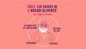 Projecció i del documental “Mai no és tan fosc”, sobre la vida i les causes de l’Arcadi Oliveres, a Olot