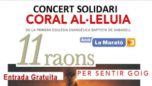 Concert de la Coral Al·leluia a Sabadell