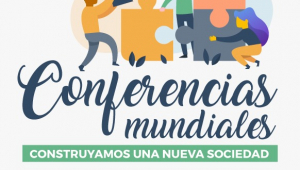 Conferència "Construïm una nova societat", a Barcelona