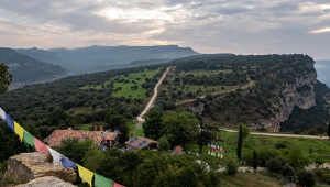 Visita d'Asanga Vajra Rimpotxé a Tavertet