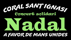 Cartell del Concert Solidari de Nadal