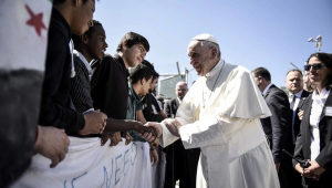 El Papa a Lesbos, cinc anys després, editorial de 'El País'