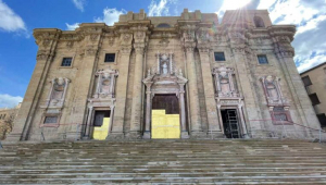 Benedicció de la façana de la catedral de Tortosa