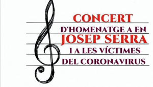 Concert d'homenatge a Josep Serra i les víctimes del coronavirus, a Mataró