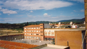 Benedicció i inauguració dels tallers mecànics dels Salesians a Terrassa