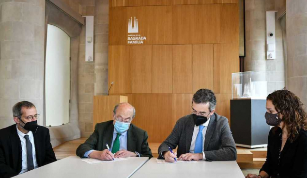 La Sagrada Família signa un conveni amb el Consorci de Turisme de Barcelona