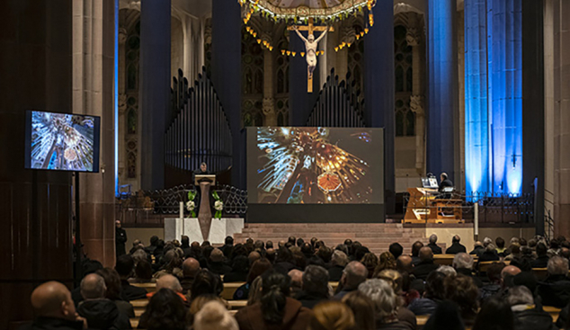 L’interior de la Sagrada Família, protagonista de l’acte central de la Setmana de la Bíblia