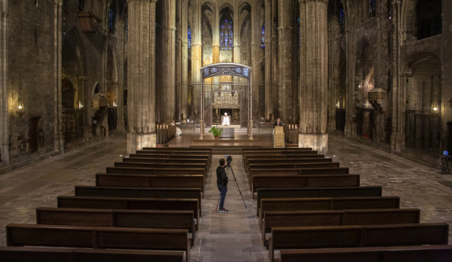 La Catedral de Girona oferirà les misses dominicals per internet durant la Pasqua