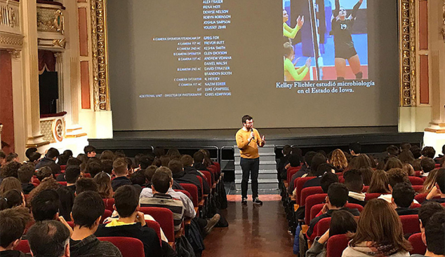 Més de nou-cents alumnes assisteixen al cinema espiritual de Tarragona