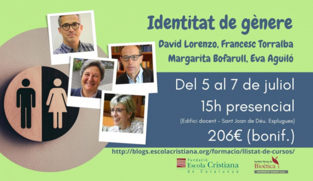 Identitat de gènere, una proposta formativa de la Fundació Escola Cristiana per aquest estiu