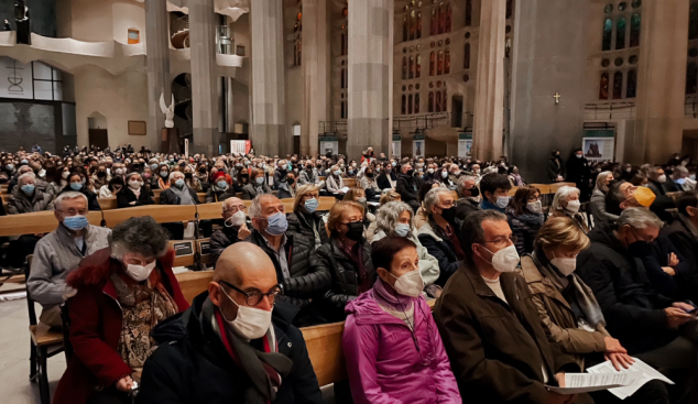 Totes les generacions, amb Taizé a la Sagrada Família