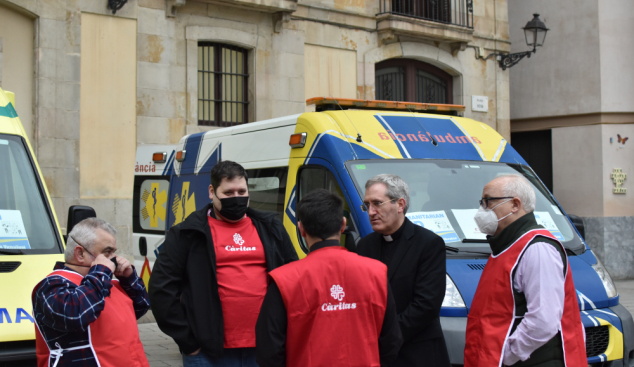 Càritas Barcelona envia dues ambulàncies a Ucraïna