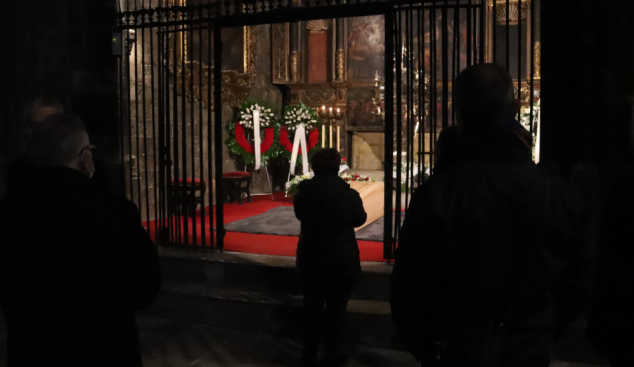 El bisbe Francesc Pardo ja descansa a la catedral de Girona