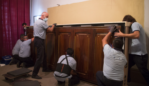 S’inicia la restauració del Frontal Florentí  de la Basílica Santa Maria de la Seu de Manresa