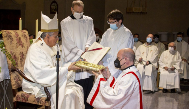 El seminarista Damià Tarragó és ordenat diaca a Alcover