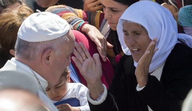 El Papa torna a Lesbos