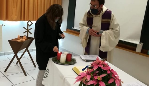 Celebració de Nadal al Col·legi Mare Janer