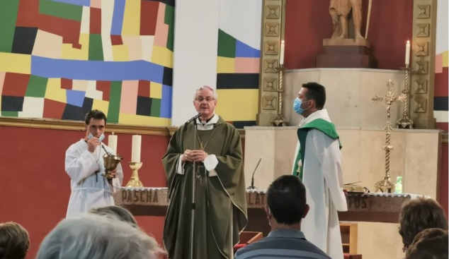 Benedicció i inauguració de les pintures interiors de l’església de Penelles