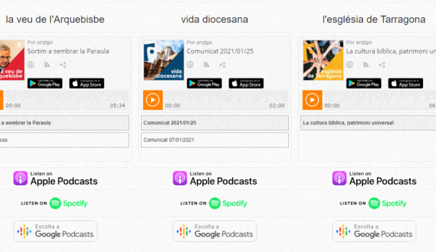 Tarragona estrena tres canals de podcast 