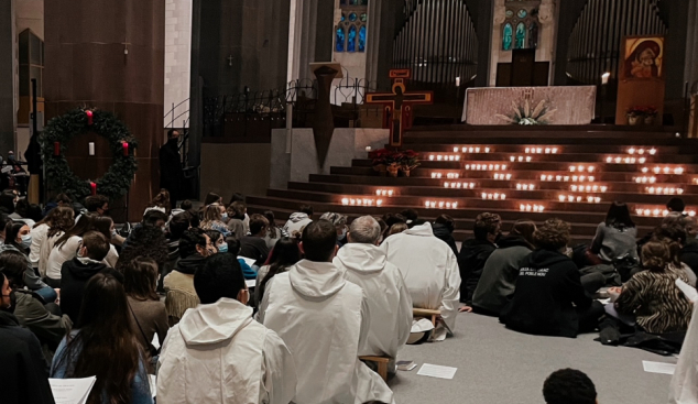 Totes les generacions, amb Taizé a la Sagrada Família