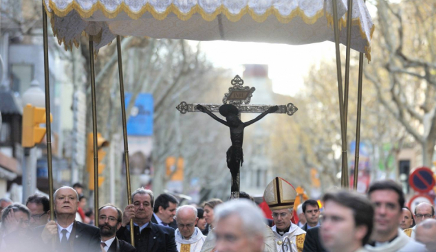 L'abat de Montserrat presidirà la festa del Sant Crist d'Igualada