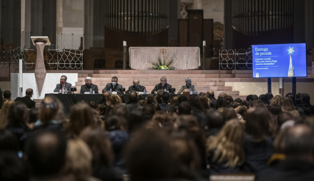 Gran acollida del premis del concurs escolar “Tots som torres” de la Sagrada Família