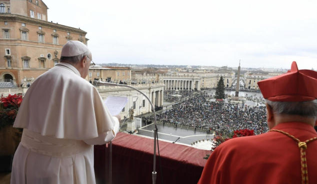 El papa Francesc, Urbi et Orbi, amb “la força d’obrir-nos al diàleg” 