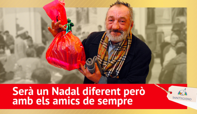 El dinar de Nadal de Sant'Egidio, adaptat a la Covid-19