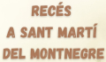 Recés a Sant Martí del Montnegre