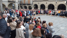 Benedicció dels aliments de la comunitat ucraïnesa a Guissona.